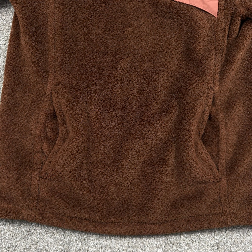 Patagonia Re-Tool Snap-T Pullover Womens S Moccasin Brown Polartec Thermal Pro - Picture 8 of 13